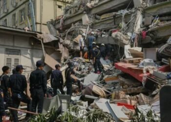 மியான்மர் நிலநடுக்கம் – உயிரிழந்தவர்களின் எண்ணிக்கை 1644ஆக அதிகரிப்பு