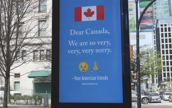 கனடிய மக்களை நெகிழ்ச்சியடையச் செய்த அமெரிக்கர்