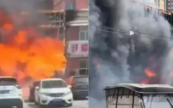 சீன உணவகத்தில் பயங்கர தீ விபத்து!