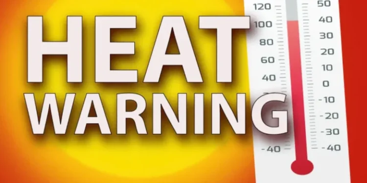 நிலவும் வெப்பத்தால் விடுக்கப்பட்ட எச்சரிக்கை!