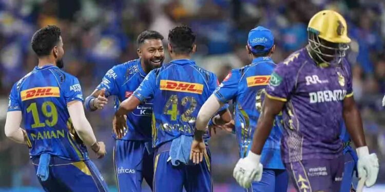 கொல்கத்தாவை வீழ்த்தி மும்பை அபார வெற்றி