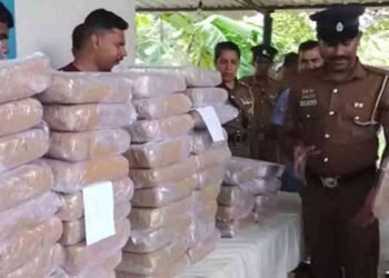 மீன் லொறியில் சிக்கிய 05 கோடி ரூபாய் கஞ்சா