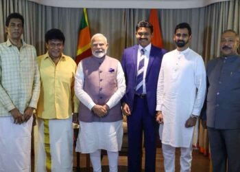 தமிழ் அரசியல் கட்சி தலைவர்களை சந்தித்த நரேந்திர மோடி!