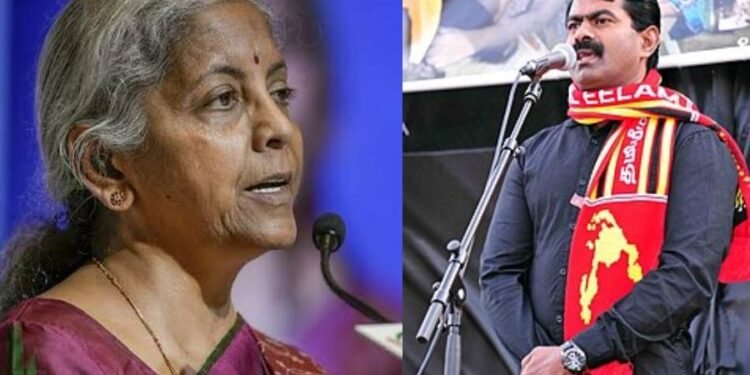 நிர்மலா சீதாராமனை சந்தித்துப் பேசிய சீமான் – தமிழக அரசியல் களத்தில் பரபரப்பு