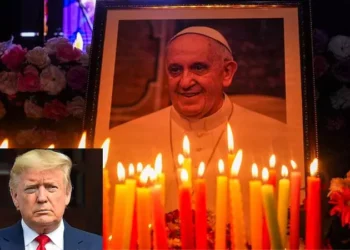 போப் பிரான்சிஸ் இறுதிச்சடங்கில் பங்கேற்கும் டிரம்ப்