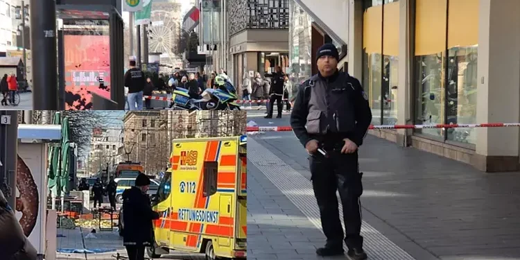 ஜெர்மனியில் கூட்டத்திற்குள் புகுந்த கார்!