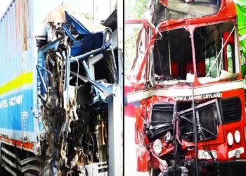 சிலாபம் – கொழும்பு பிரதான வீதியில் விபத்து – எழுவர் படுகாயம்!