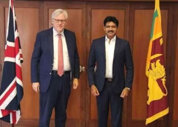 பிரித்தானிய உயர்ஸ்தானிகருடன் செந்தில் தொண்டமான் சந்திப்பு!