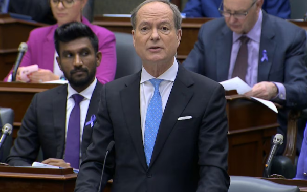 ஒன்டாரியோ வரவு செலவுத் திட்டம் சமர்ப்பிப்பு