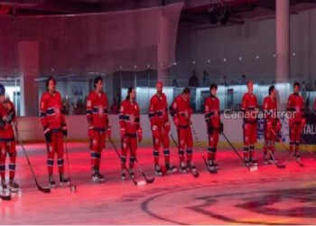 இஸ்ரேலில் சிக்கிக் கொண்ட கனடிய ஹாக்கி வீரர்