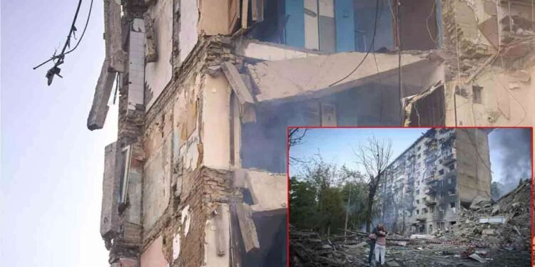 உக்ரைன் தலைநகர் மீது டிரோன், ஏவுகணை தாக்குதல்