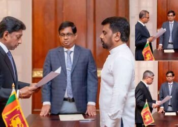 புதிய தலைவரும் இரண்டு மேன்முறையீட்டு நீதிமன்ற நீதியரசர்களும் பதவியேற்பு