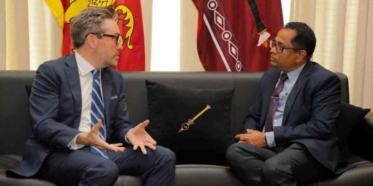 சபாநாயகரை சந்தித்த ஐக்கிய நாடுகள் சபையின் வதிவிட ஒருங்கிணைப்பாளர்