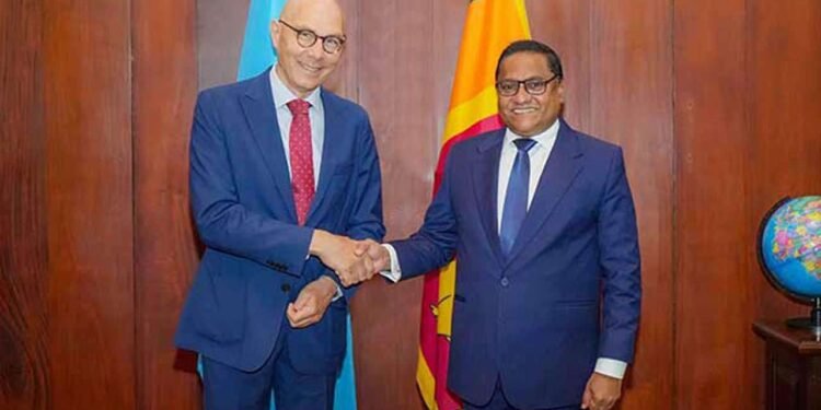 அமைச்சர் விஜிதவை சந்தித்த UN மனித உரிமைகள் உயர்ஸ்தானிகர்