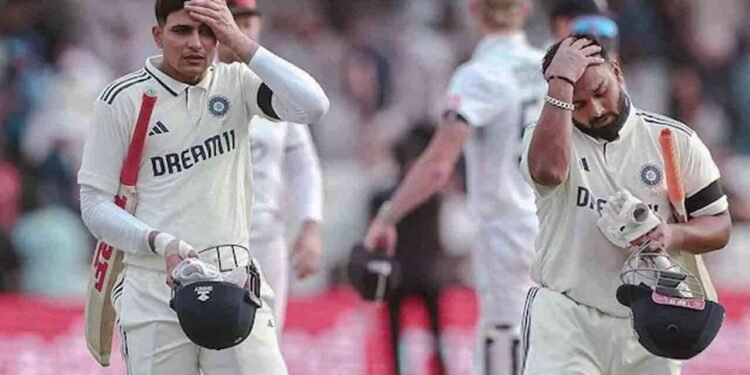 தோல்வியுடன் முதல் டெஸ்ட் போட்டியில் மோசமான சாதனை படைத்த இந்தியா!