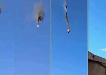 நடுவானில் தீப்பிடித்து எரிந்த இராட்சத பலூன் – 8 பேர் பலி