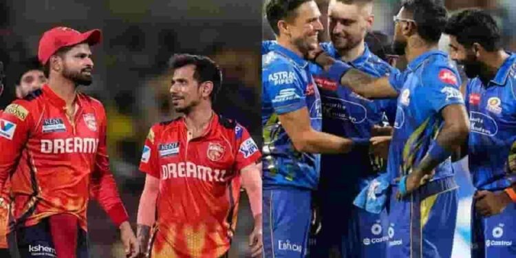 பஞ்சாப் – மும்பை அணிகள் இன்று பலப்பரீட்சை