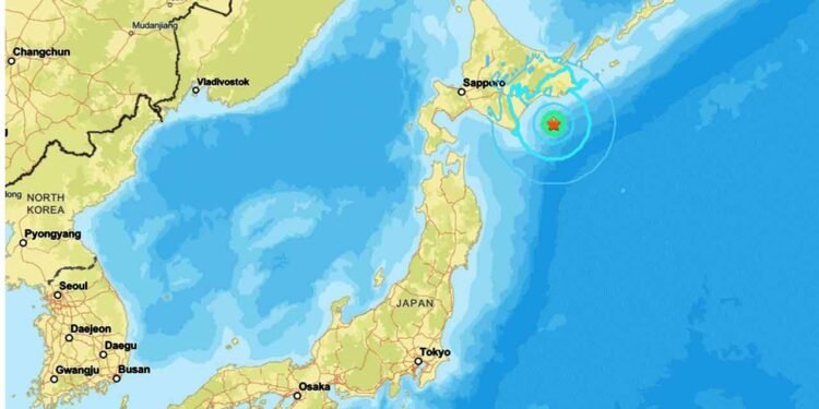 ஜப்பானில் சக்திவாய்ந்த நிலநடுக்கம்