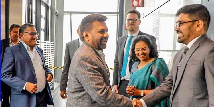 ஜெர்மனியை சென்றடைந்தார் ஜனாதிபதி