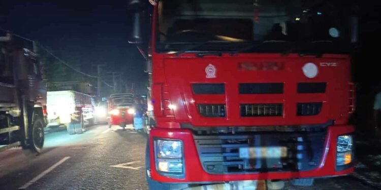 வாகன விபத்தில் இளம் குடும்ப பெண் மரணம்