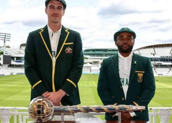 நாணய சுழற்சியில் தென் ஆப்பிரிக்கா அணி வெற்றி