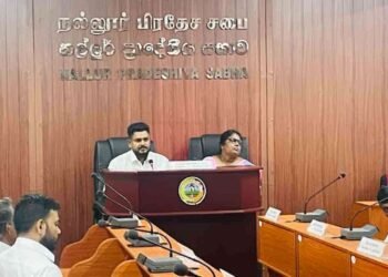 நல்லூர் பிரதேச சபையின் தவிசாளராக மயூரன் ஏகமனதாக தெரிவு!