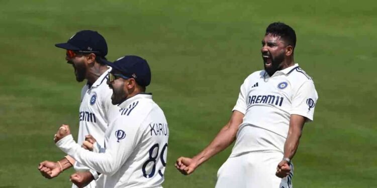 எல்லை மீறிய முகமது சிராஜ்