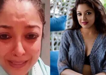 சினிமாகண்ணீர் மல்க வீடியோ வெளியிட்ட நடிகை தனுஸ்ரீ