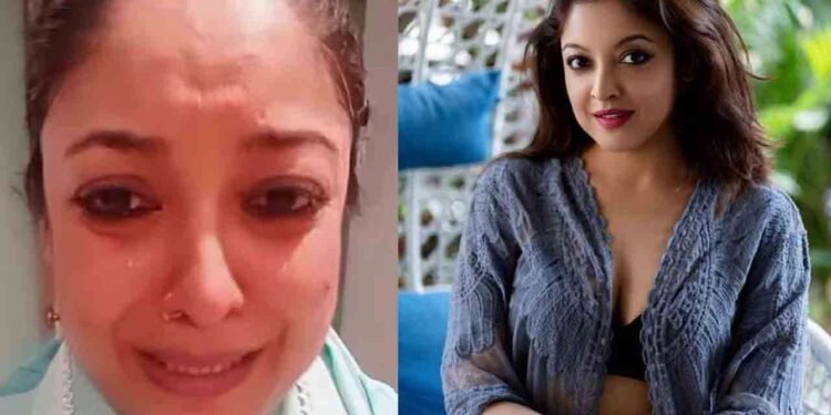 சினிமாகண்ணீர் மல்க வீடியோ வெளியிட்ட நடிகை தனுஸ்ரீ