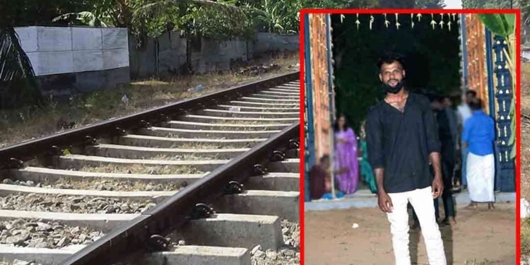 புகையிரதத்தில் மோதி 23 வயது இளைஞன் பலி