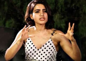 செல்போனை தூக்கி எறிந்த நடிகை சமந்தா!