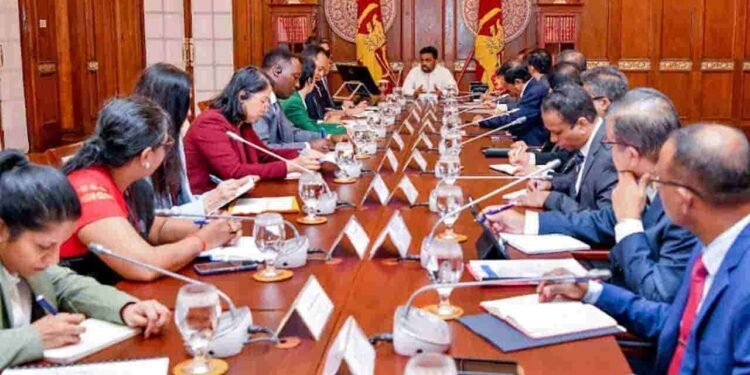 ஜனாதிபதி – சர்வதேச நாணய நிதியப் பிரதிநிதிகளுக்கு இடையில் சந்திப்பு