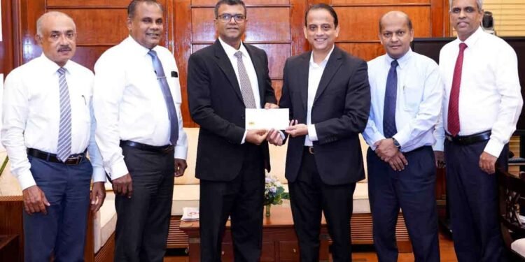 இலங்கை வங்கி திறைசேரிக்கு 5 பில்லியன் ரூபா பங்கிலாபப் பங்களிப்பு