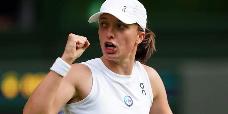 விம்பிள்டன் டென்னிஸ் : இறுதிப்போட்டிக்கு முன்னேறினார் ஸ்வியாடெக்