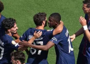 இறுதிப்போட்டிக்கு முன்னேறியது பாரிஸ் செயிண்ட் அணி