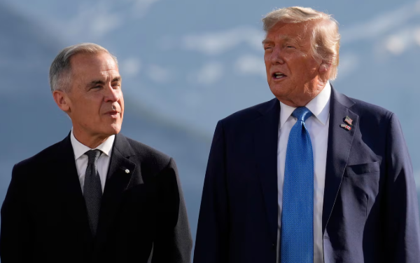 அமெரிக்க கனடிய தலைவர்களுக்கு இடையில் பேச்சுவார்த்தை