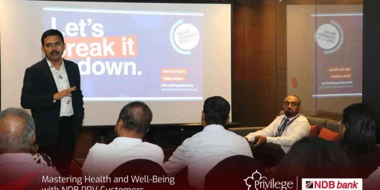 NDB வங்கி வாடிக்கையாளர்களுக்கு ஆரோக்கியம் மற்றும் சமநிலையில் தேர்ச்சி பெறுதல் குறித்த பிரத்தியேக வாழ்க்கை முறை கருத்தரங்கை நடத்தியது