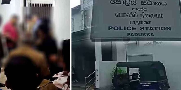 பொலிஸ் நிலையத்தில் முரண்பாட்டில் ஈடுபட்டவர் கைது