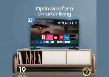 மெல்லிய திரையுடன் சிறந்த பார்வை அனுபவத்தை வழங்கும் Samsung இன் 32 அங்குல HD ஸ்மார்ட் தொலைக்காட்சி அறிமுகம்