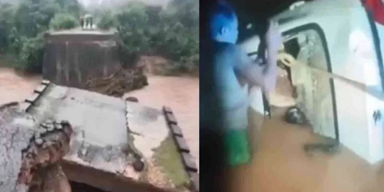 மழை வெள்ளத்தில் சிக்கி 4 பேர் உயிரிழப்பு!