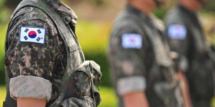 20 வீதத்தால் குறைந்த, தென்கொரிய இராணுவம்