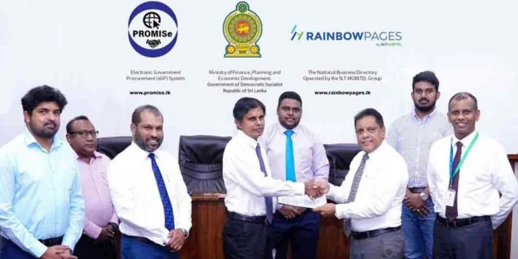 Promise.lk மற்றும் Rainbowpages இணைந்து இலங்கையின் e-அரச கொள்முதல் (e-GP) கட்டமைப்பை வலிமைப்படுத்த நடவடிக்கை