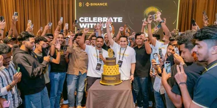 தனது 8ஆவது ஆண்டு நிறைவு விழாவை கொழும்பில் தமது உறுப்பினர்களின் சந்திப்புடன் கொண்டாடிய Binance