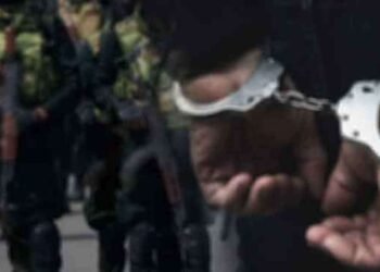 3,504 முப்படை வீரர்கள் கைது