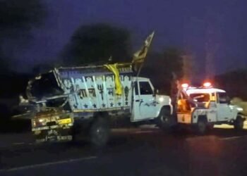 ராஜஸ்தானில் இடம்பெற்ற வாகன விபத்தில் 10 பேர் பலி