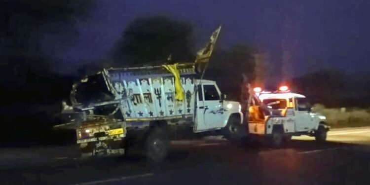 ராஜஸ்தானில் இடம்பெற்ற வாகன விபத்தில் 10 பேர் பலி