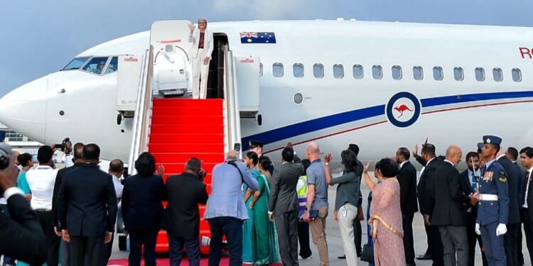 மூன்று நாள் உத்தியோகபூர்வ விஜயத்தை நிறைவு செய்து அவுஸ்திரேலிய ஆளுநர் நாயகம் நாடு திரும்பினார்