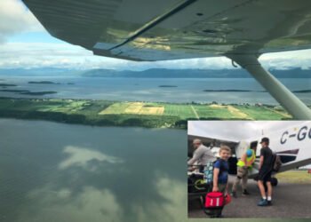 எனக்கு பயமே இல்லை… விமானத்தில் பள்ளிக்குச் செல்லும் கனேடிய சிறுவன்