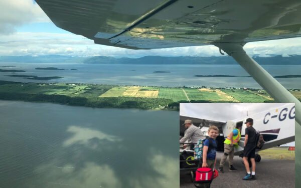 எனக்கு பயமே இல்லை… விமானத்தில் பள்ளிக்குச் செல்லும் கனேடிய சிறுவன்