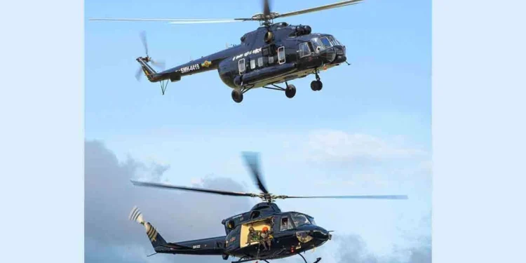 எல்ல பேருந்து விபத்தை அடுத்து இரு ஹெலிகொப்டர்கள் தயார் நிலையில்
